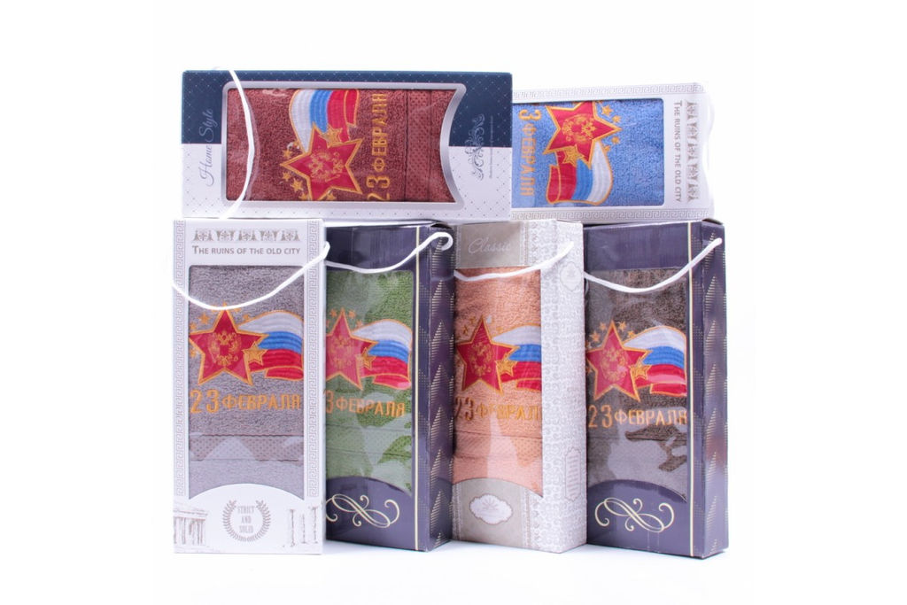 Набор полотенец махровых 23В-854 в коробке Б