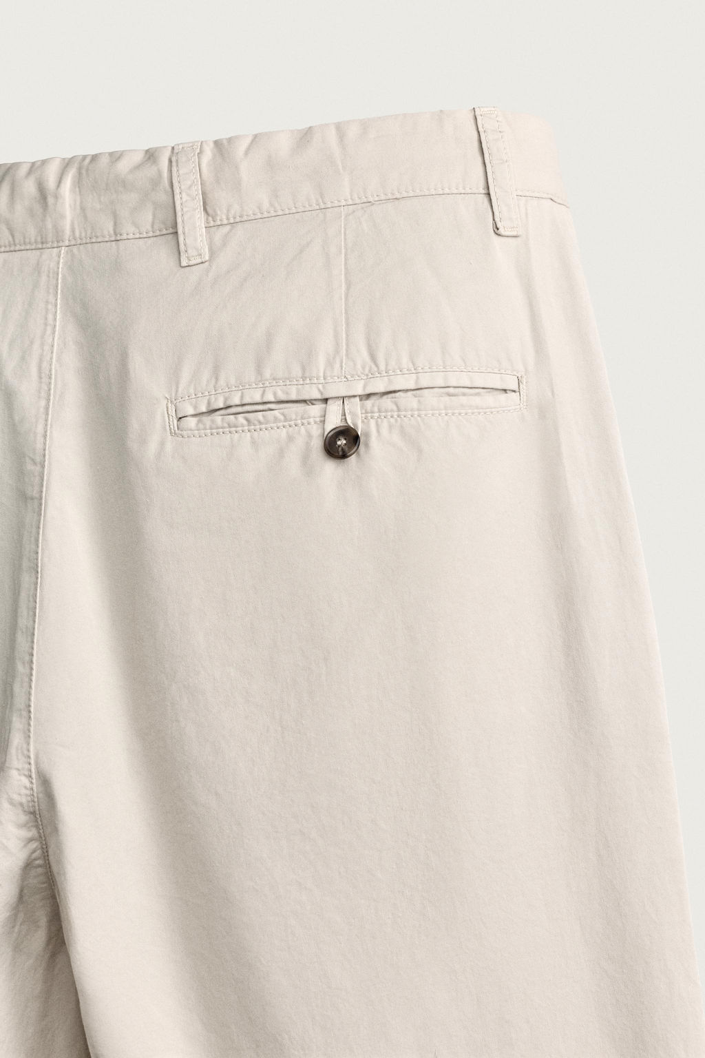 PANTAL?N CHINO STRAIGHT FIT PLIEGUES / Crudo - Zara фото 10