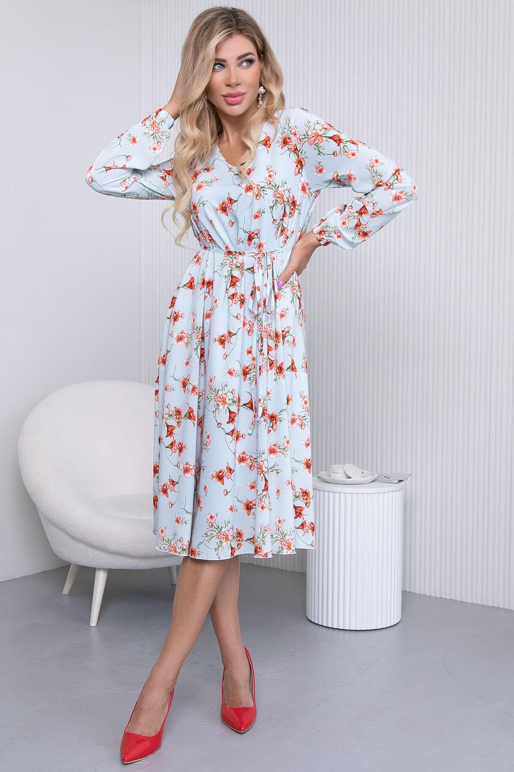 Платье Волшебная история (ментол) НЬЮ П7000 - Taiga lady фото 10