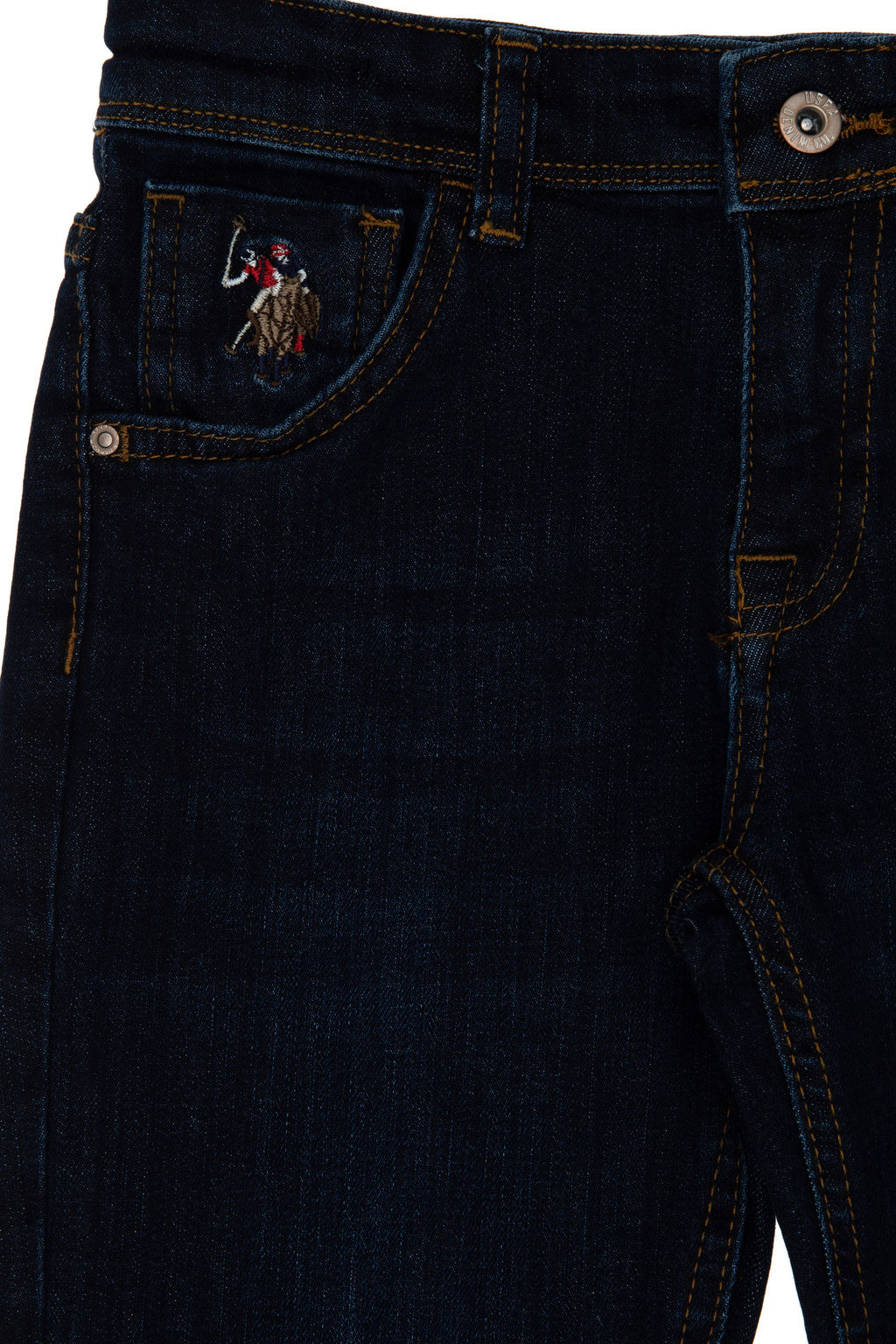 Erkek Гocuk Koyu Mavi Jean Pantolon - U.s. polo assn фото 7