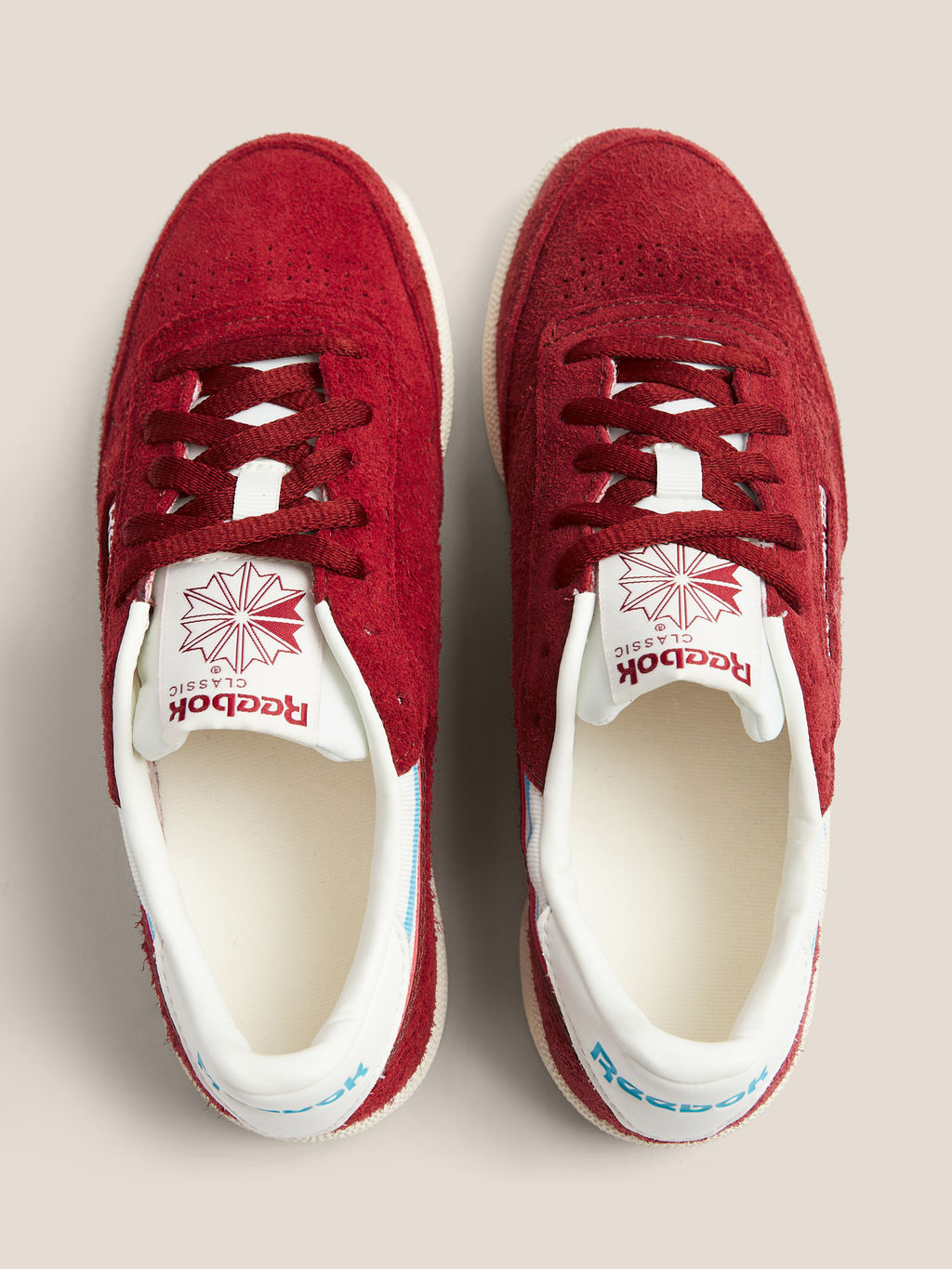 Женские кеды REEBOK CLUB C 85 Артикул 4493305, вишневый