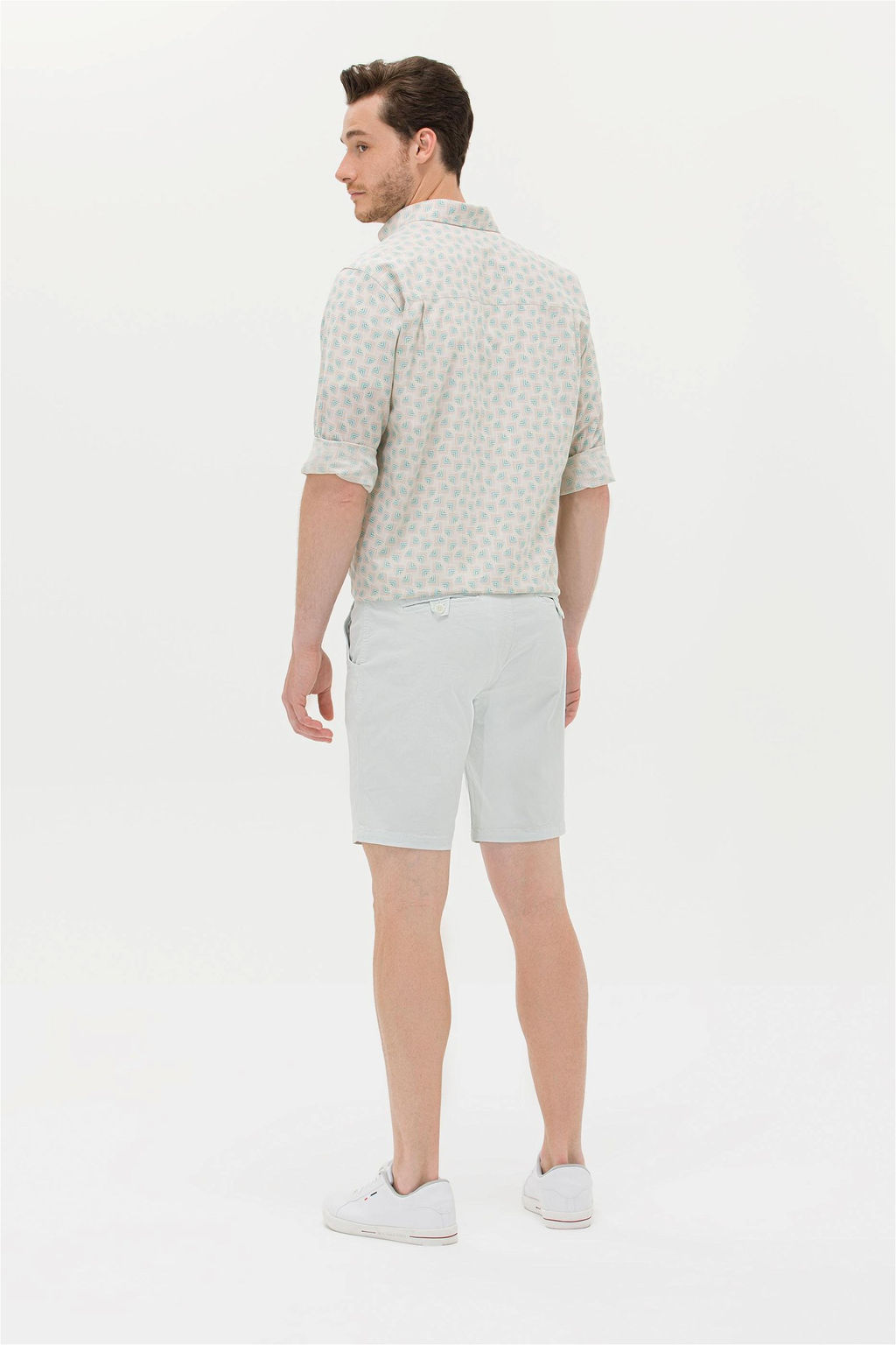 U. S. Polo Assn Мужские тканые шорты цвета морской волны - U.s. polo assn фото 11