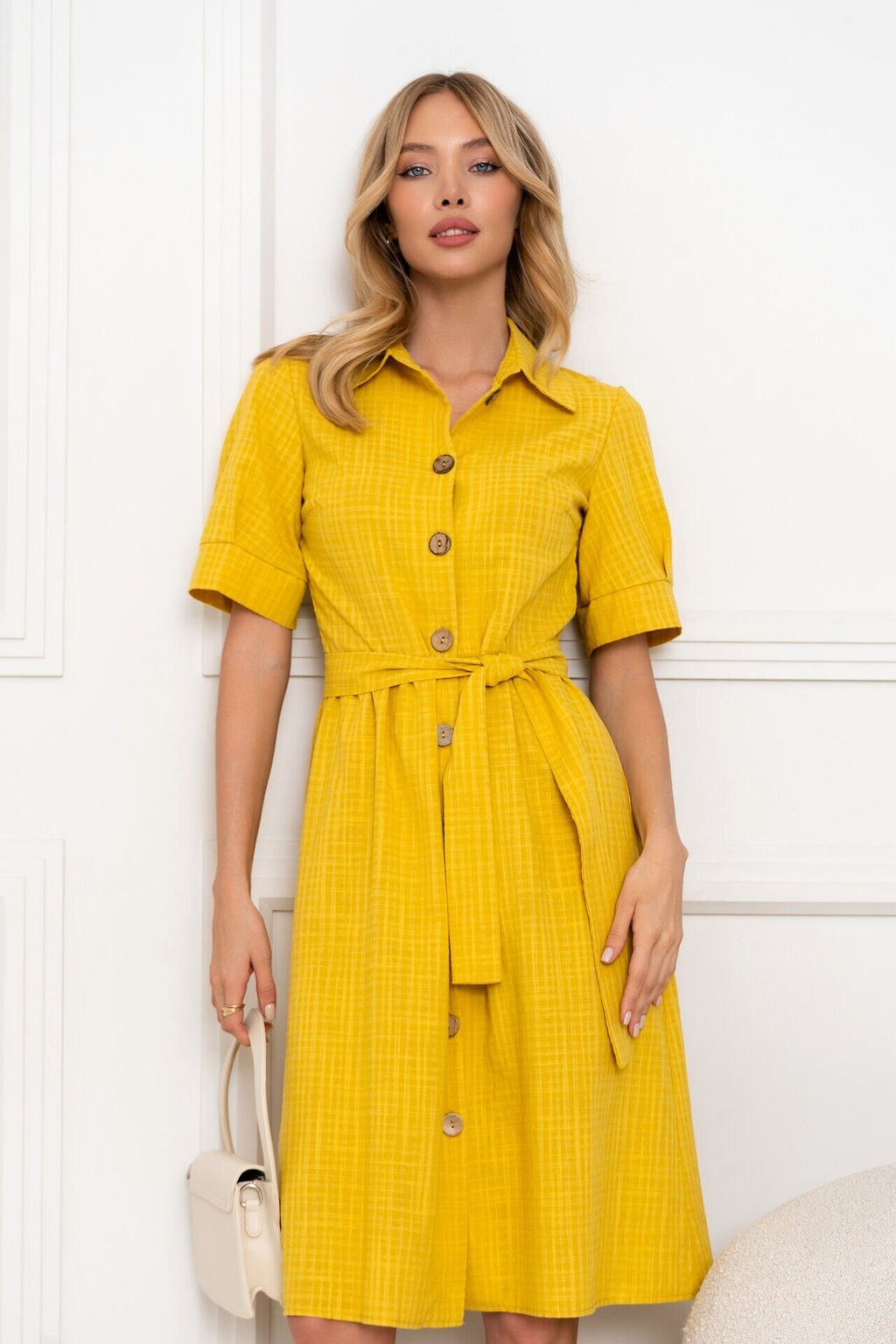 !!ЛЕН 95%!!! Платье 5696 - Open-style фото 7