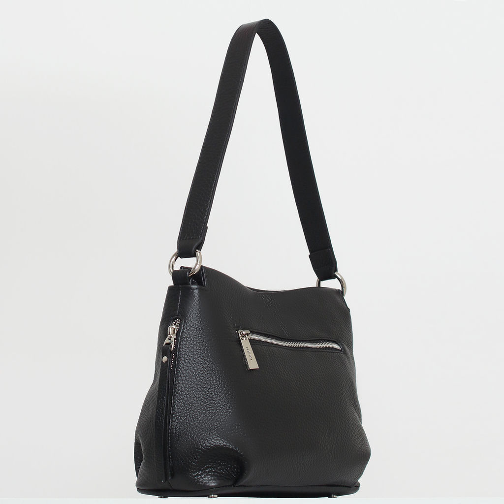 Женская кожаная сумка Richet 3159LN 376 Черный