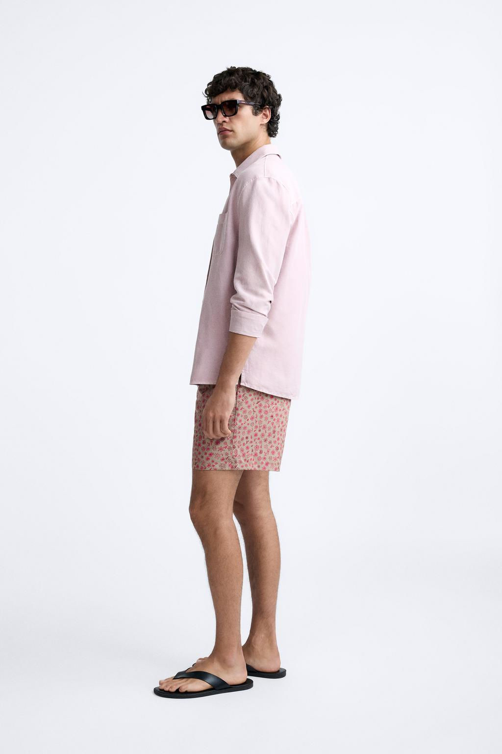 CICEK DESENLI DENIZ SORTU - Zara фото 7