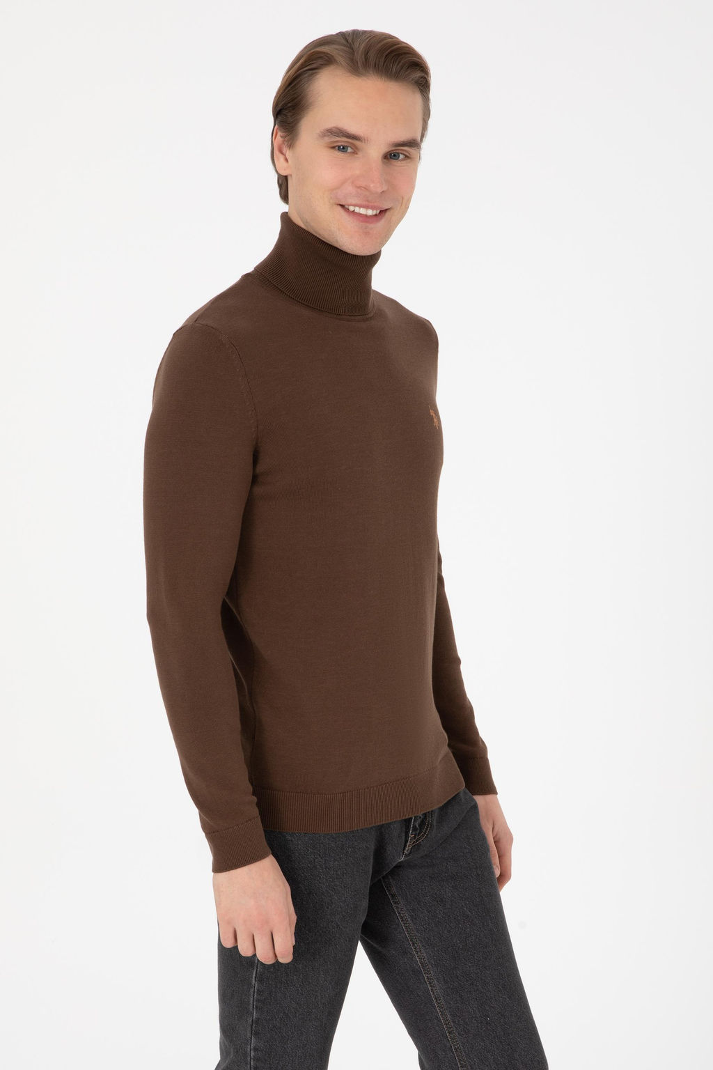 Erkek Kahverengi Basic Kazak - U.s. polo assn фото 3