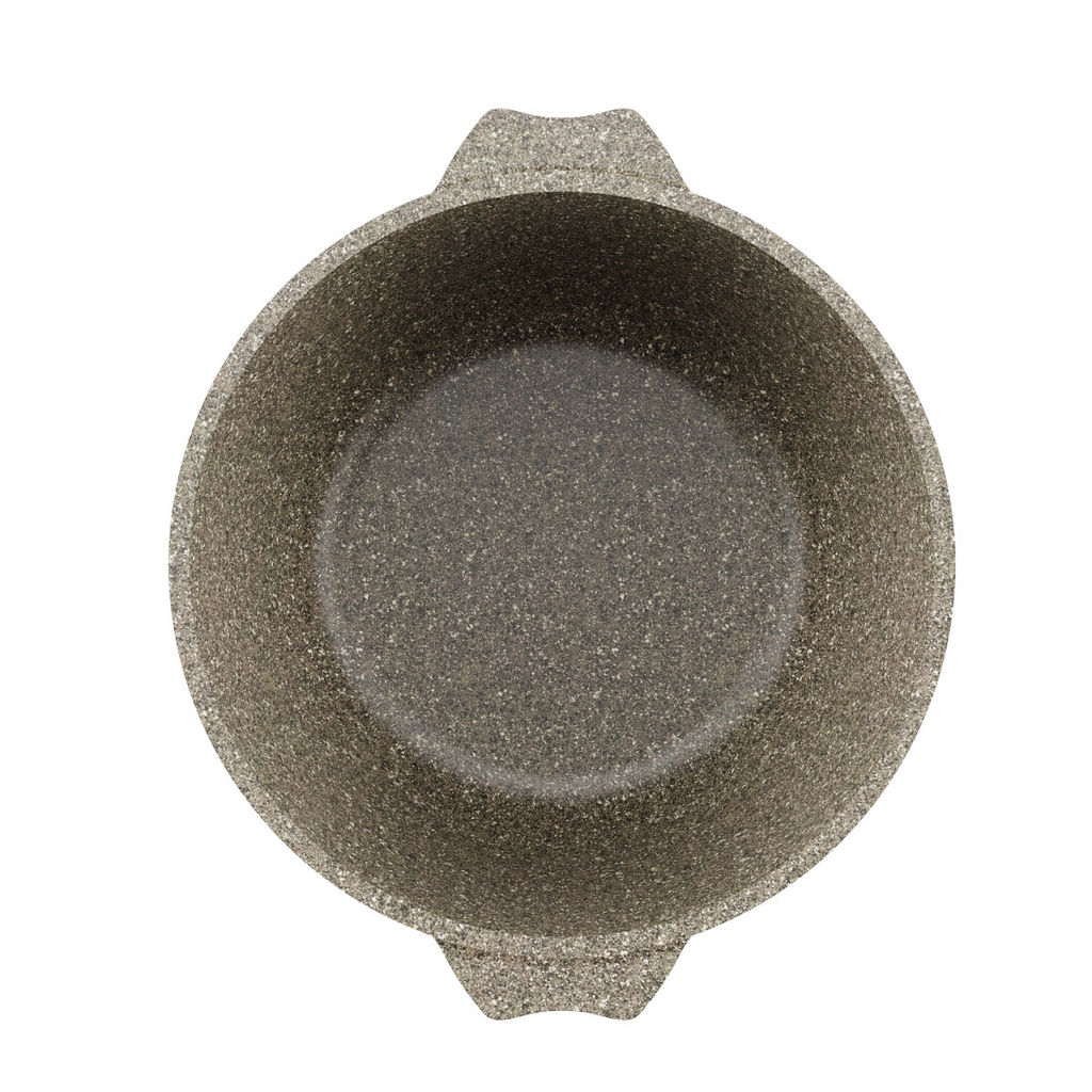 Кастрюля алюмин. 4л (АП) Premium Гранит mokko (44902) (Мечта)