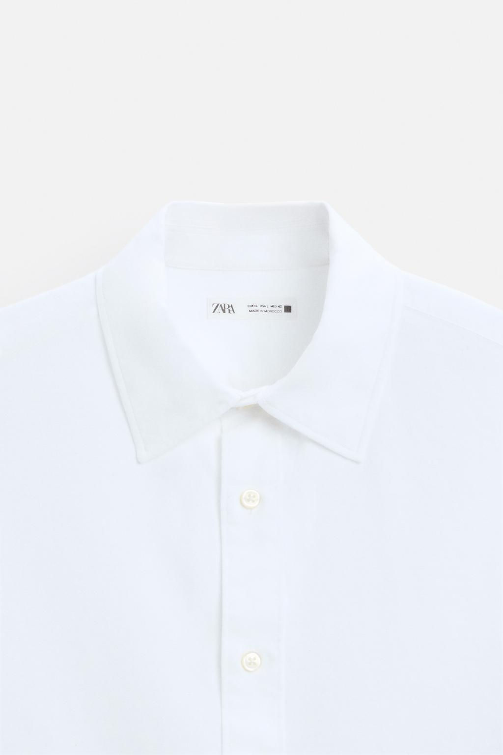 SLIM FIT SHIRT - Zara фото 8