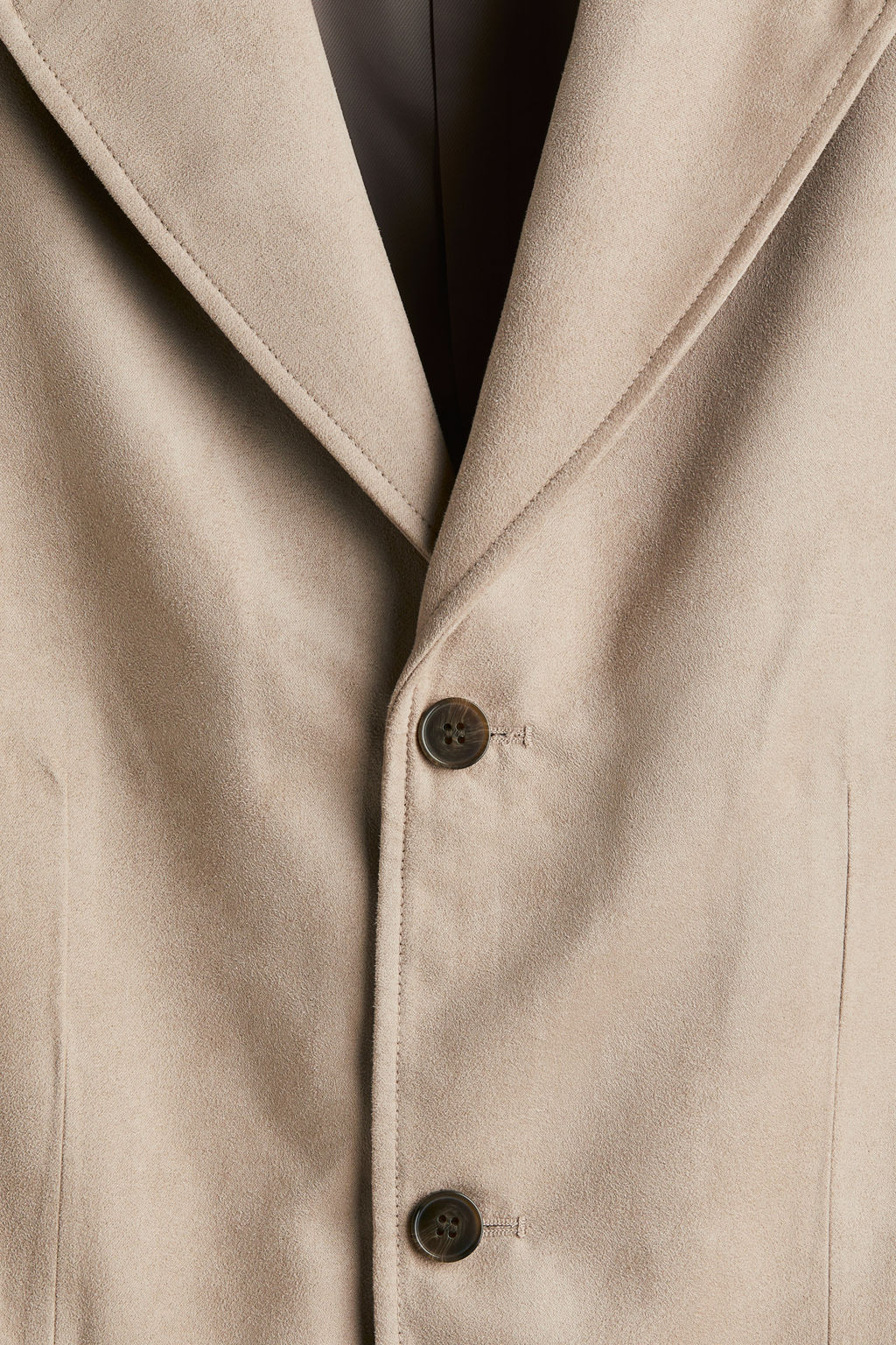 Chaqueta americana en tejido cepillado Regular Fit - H&m фото 3