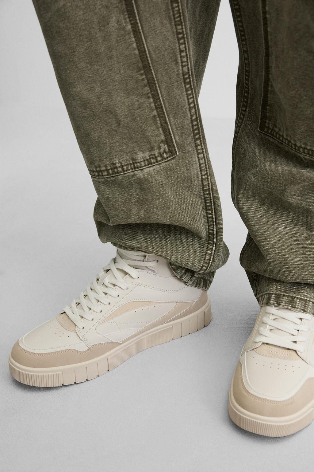 RETRO HIGH-TOP TRAINERS - Zara фото 4
