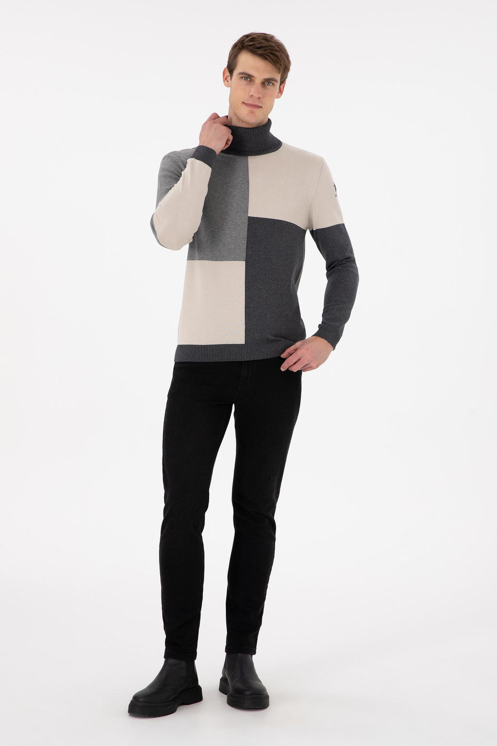 Мужские черные джинсовые брюки Неожиданная скидка в корзине - U.s. polo assn фото 3