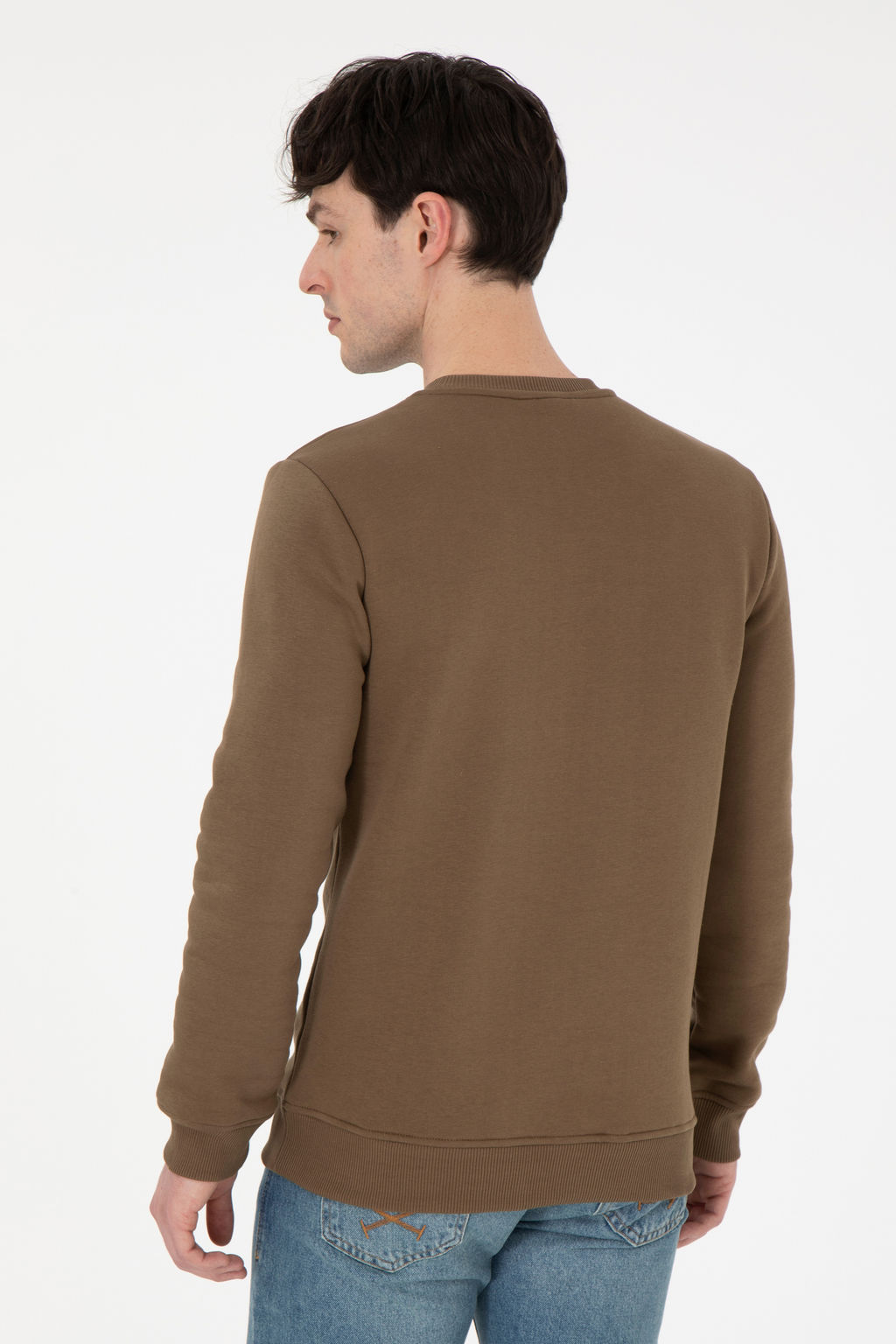 Мужской свитшот цвета хаки Неожиданная скидка в корзине - U.s. polo assn фото 12