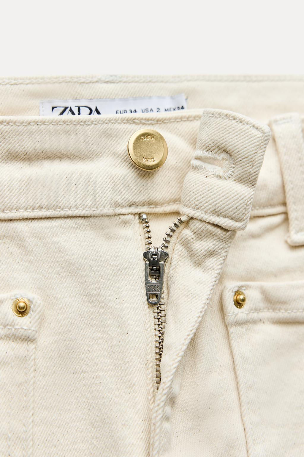 Z1975 HIGH-WAIST MINI FLARE JEANS - Zara фото 19