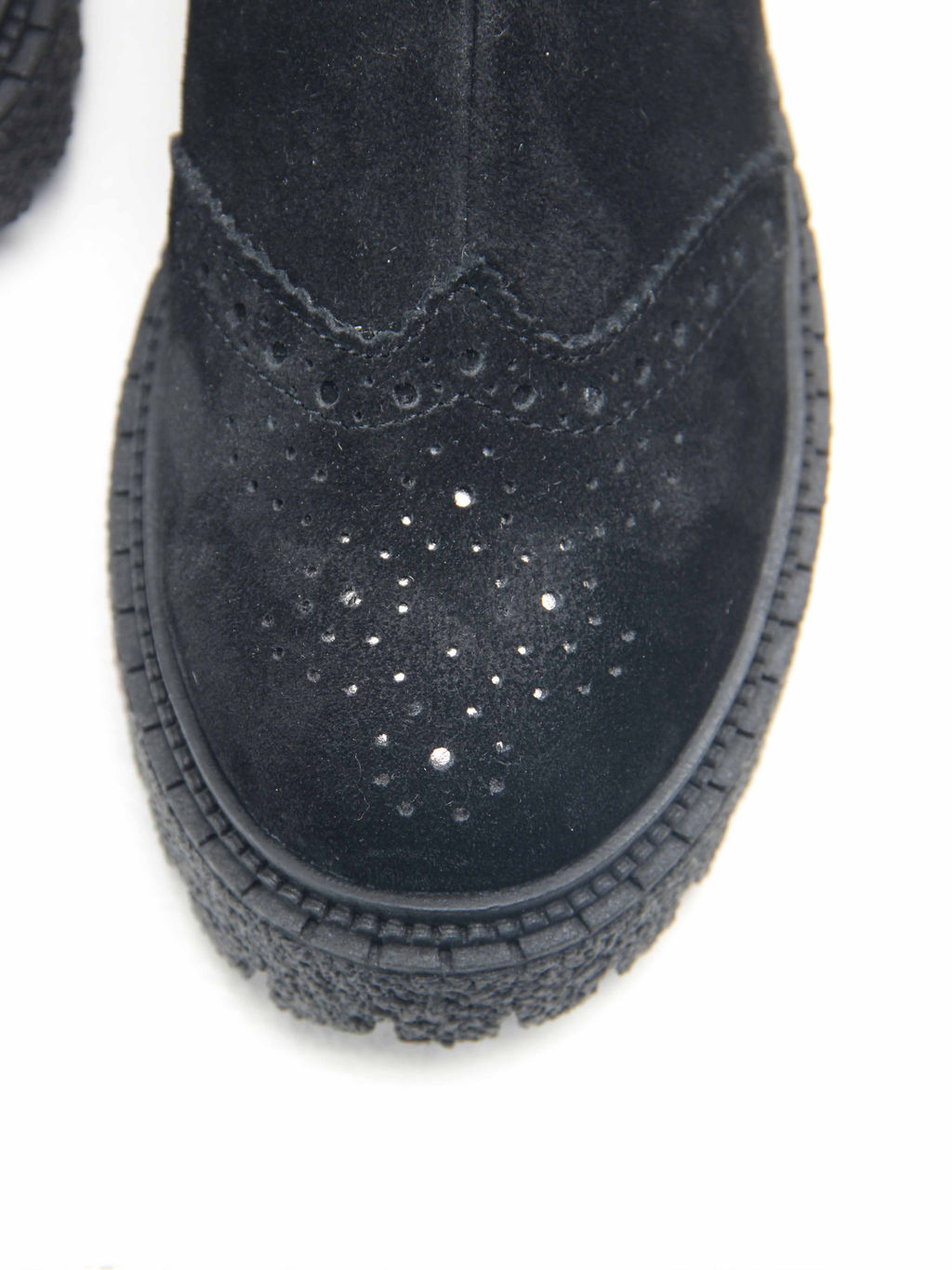 Челси 360.P.asteria.bl черный замша/Байка