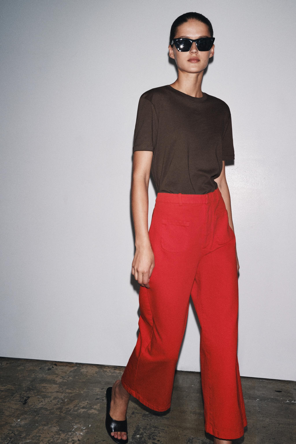 BASIC COTTON T-SHIRT - Zara фото 34