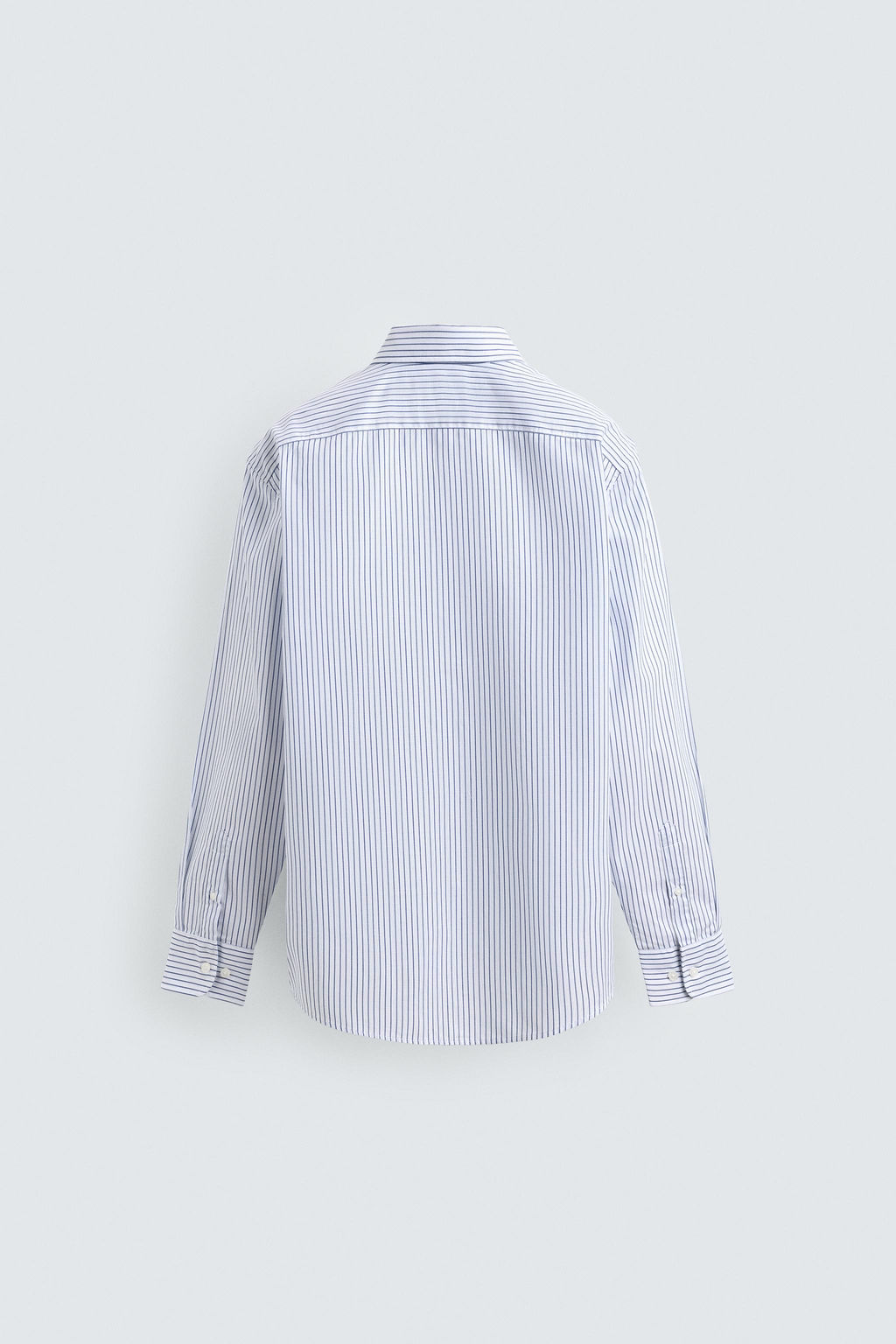 CAMISA ESTRUCTURA EASY CARE / Blanco / Marino