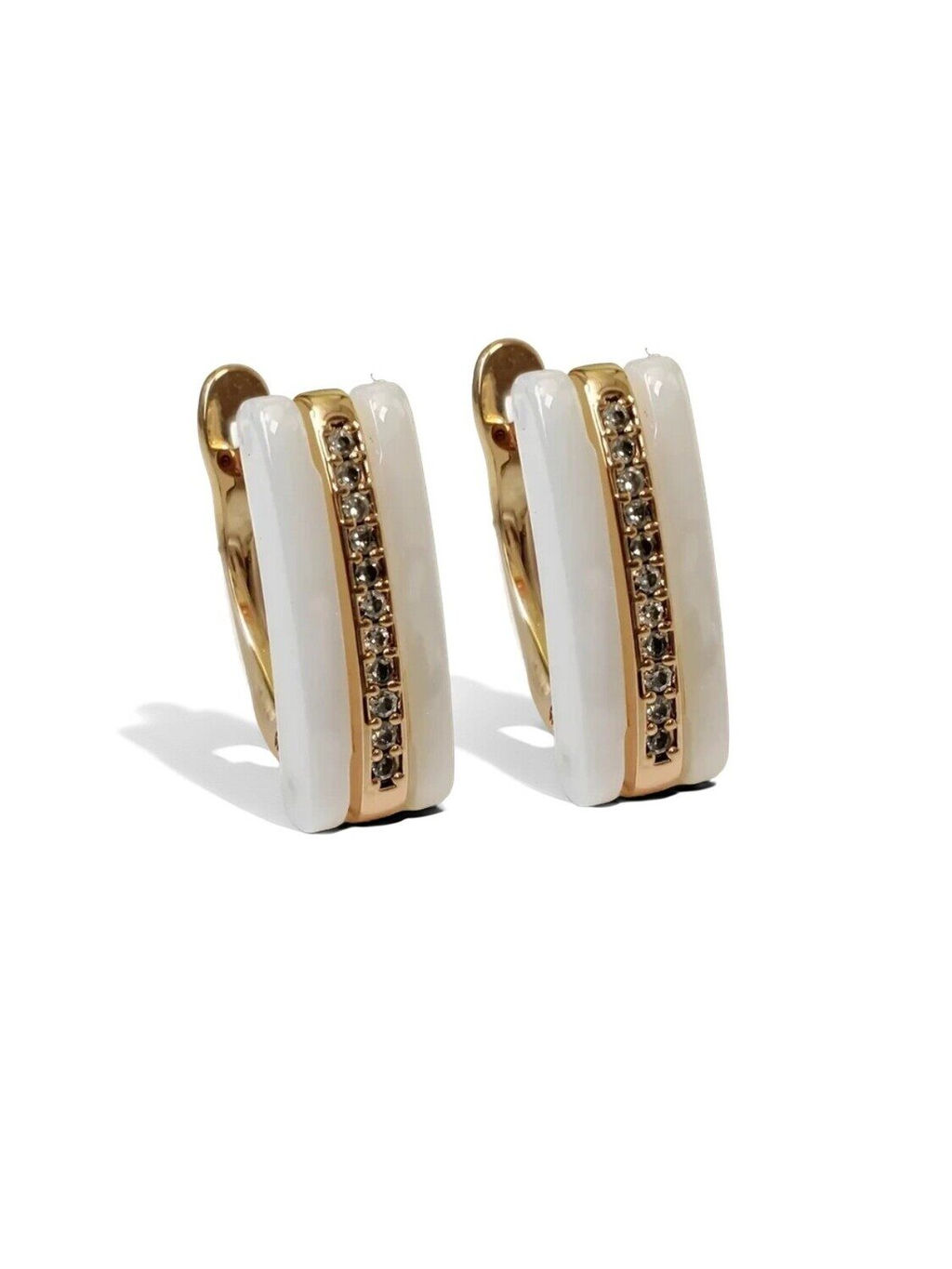 Серьги с керамикой