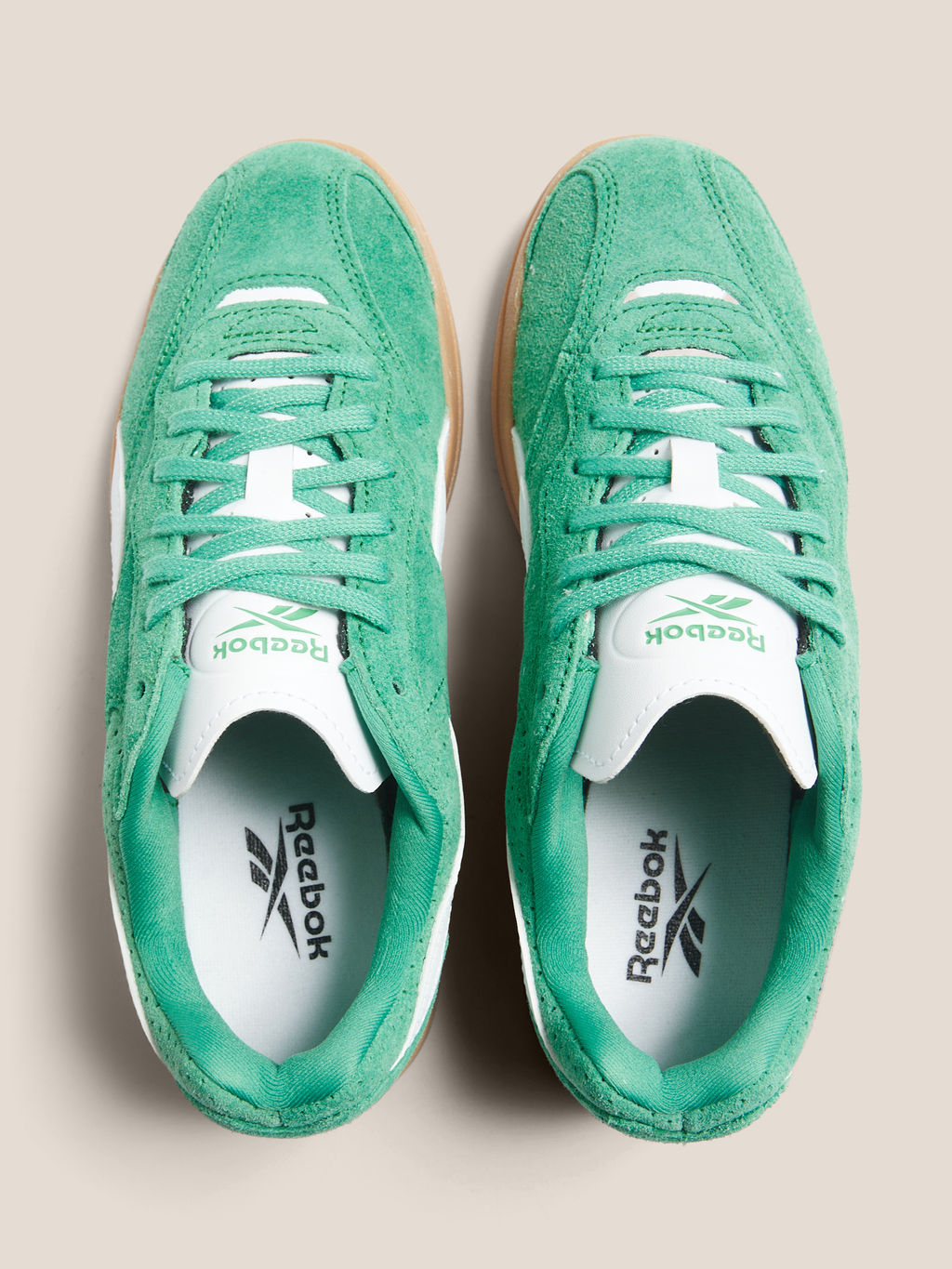 Женские кеды REEBOK HAMMER STREET Артикул 4493760, зеленый