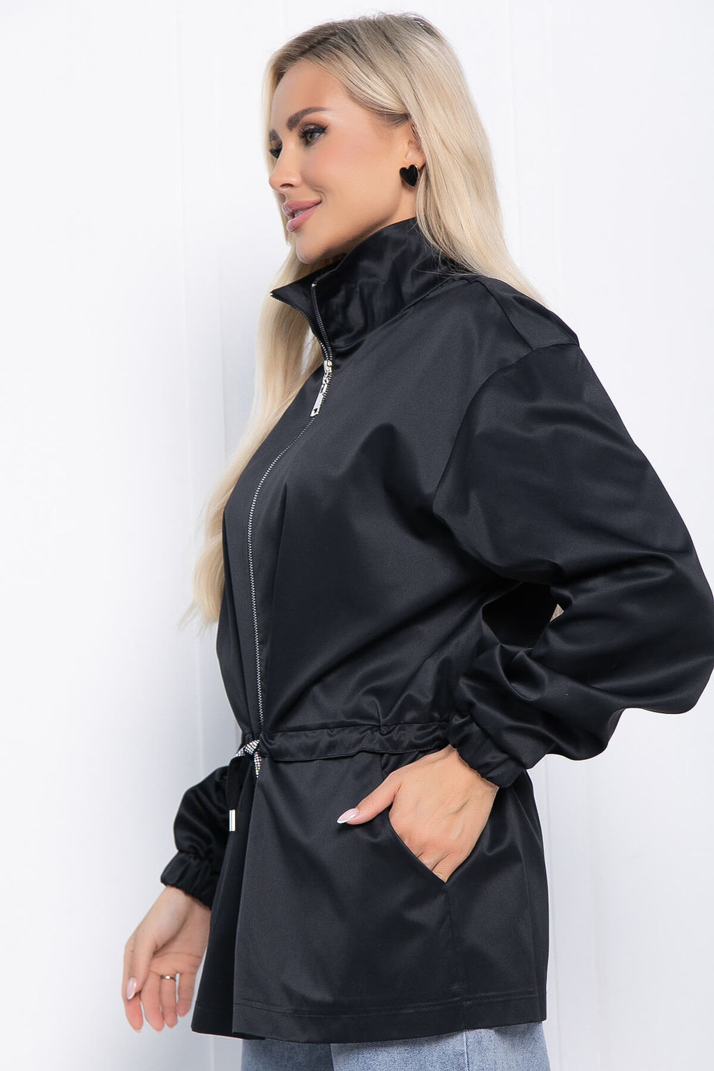 Ветровка Осенний дождь (черная) Б10931 - Lt collection фото 5