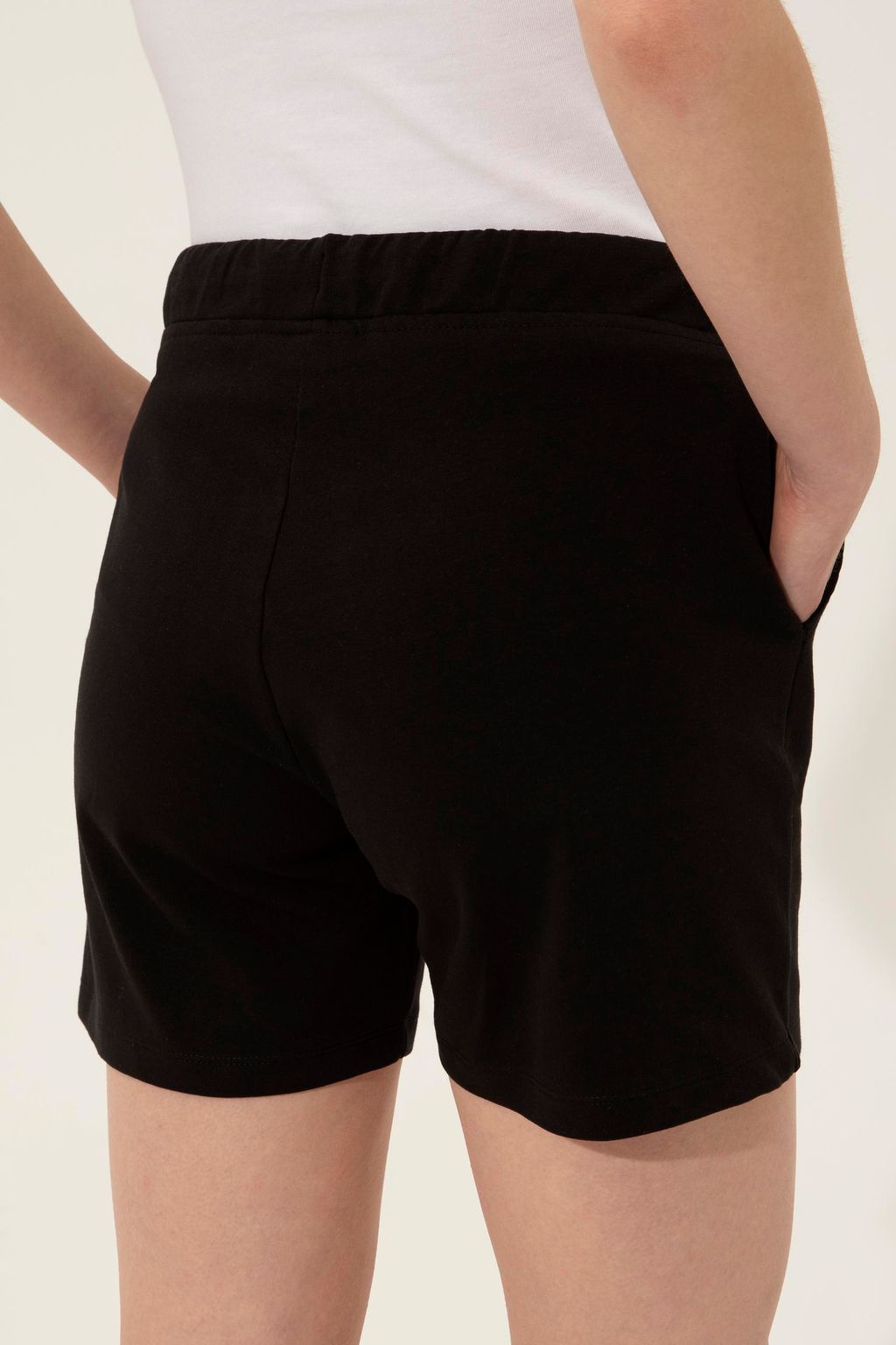 Женские черные трикотажные шорты Скидка 20% в корзине - U.s. polo assn фото 14