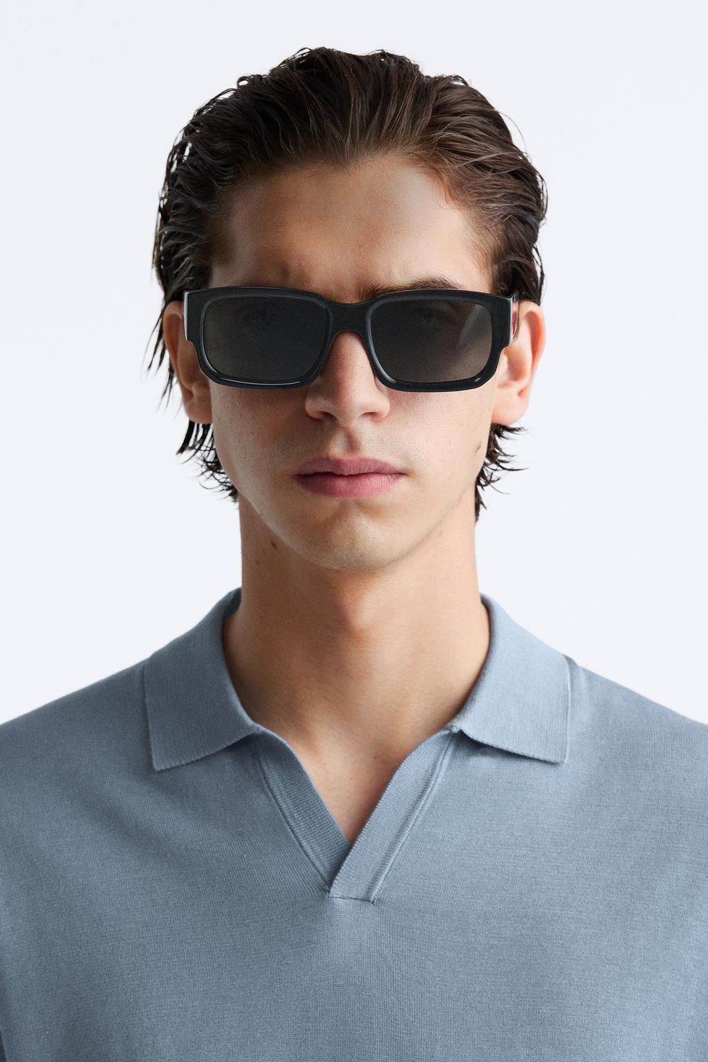 LYOCELL BLEND KNIT POLO SHIRT - Zara фото 6