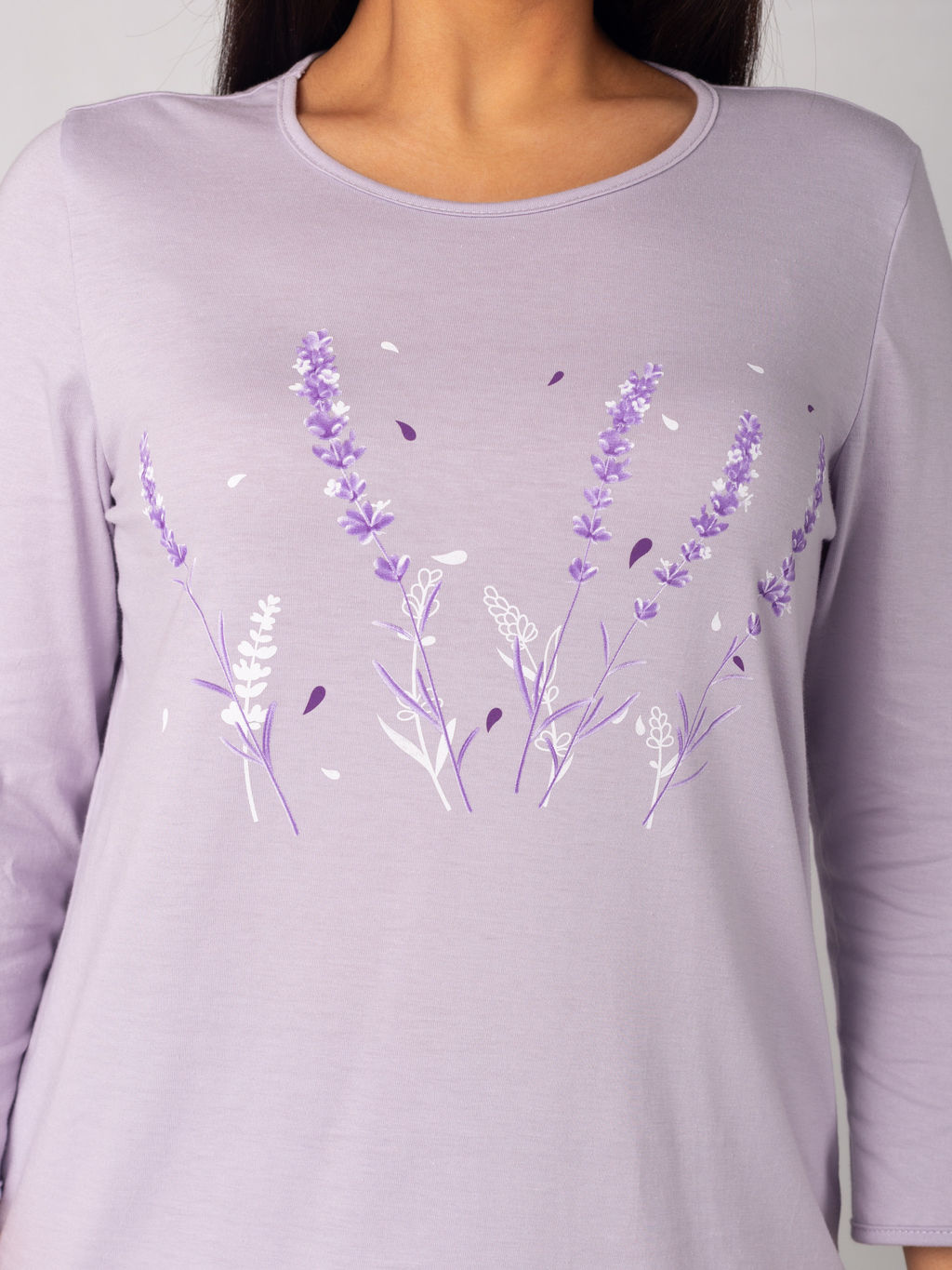 Пижама женская кулирка с брюками "ЛАВАНДА"