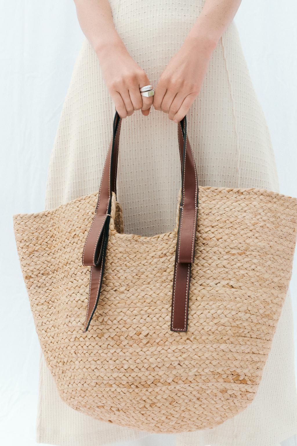 BRAIDED SHOPPER BAG - Zara фото 2