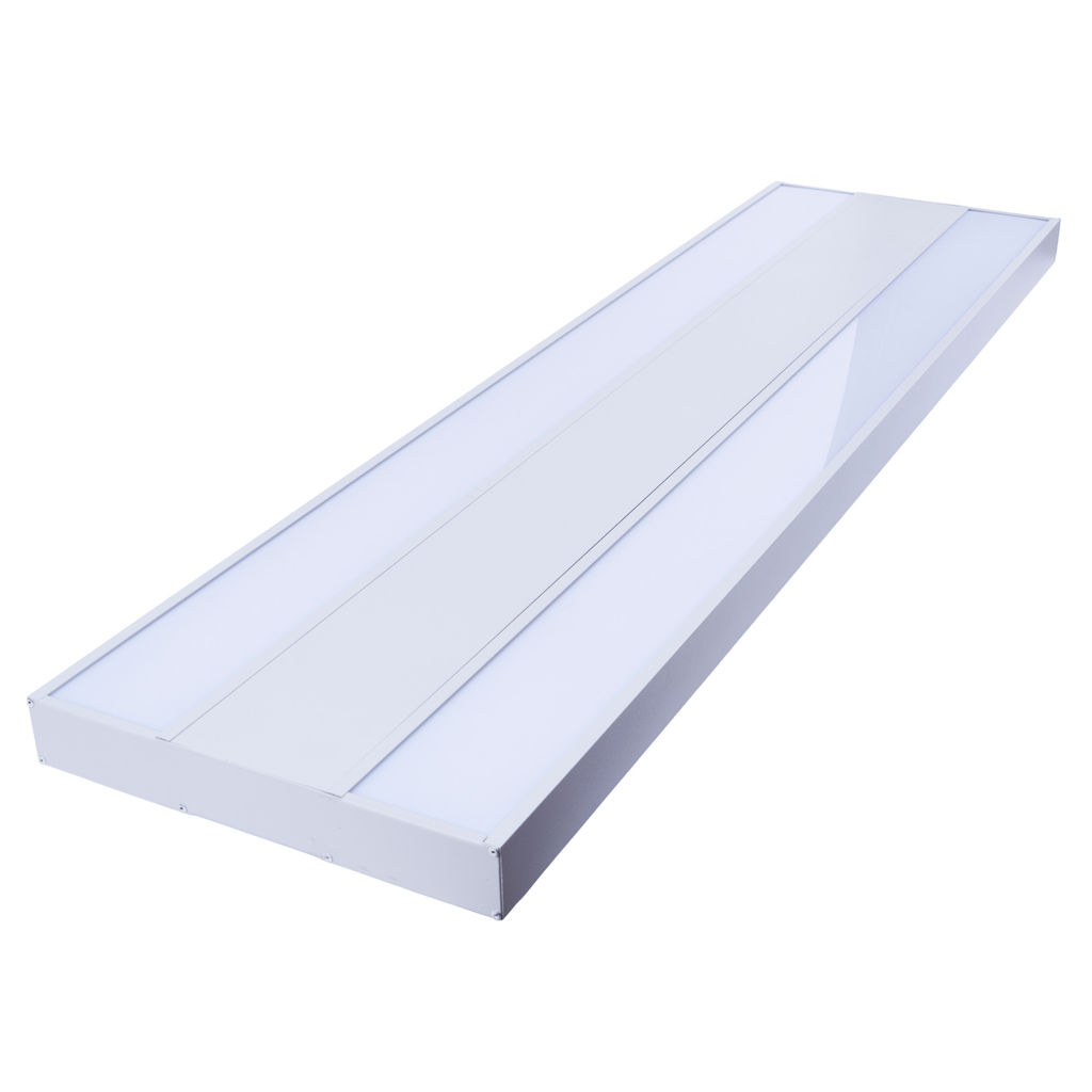 ULO-K16B 2x22W/4000K/L100 5W/3000K IP44 LIGHT GREY Светильник линейный светодиодный подвесной с фоновой подсветкой. Белый свет (4000К). Алюминий. Цвет светло-серый. TM Uniel