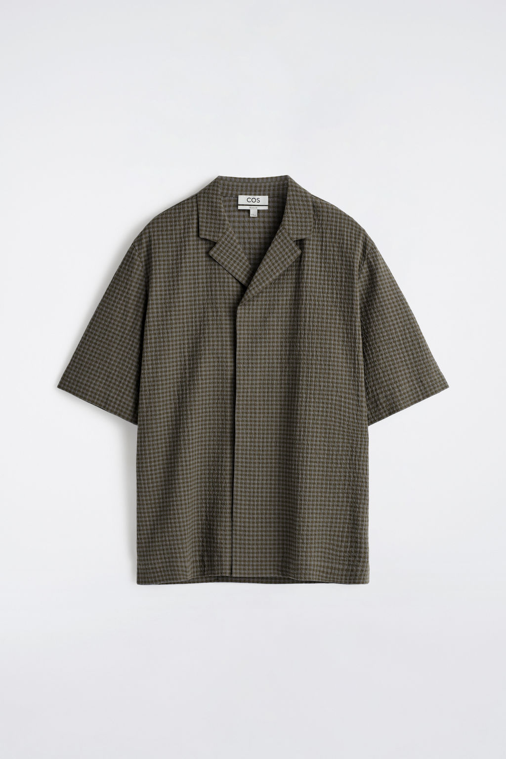 CAMISA SEERSUCKER DE MANGA CORTA - H&m фото 3