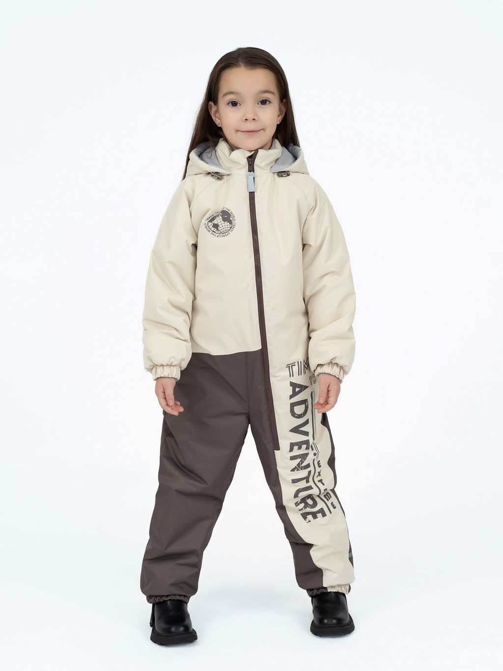 Комбинезон детский ЕвроЗима капучино 30-038 (104, 56)