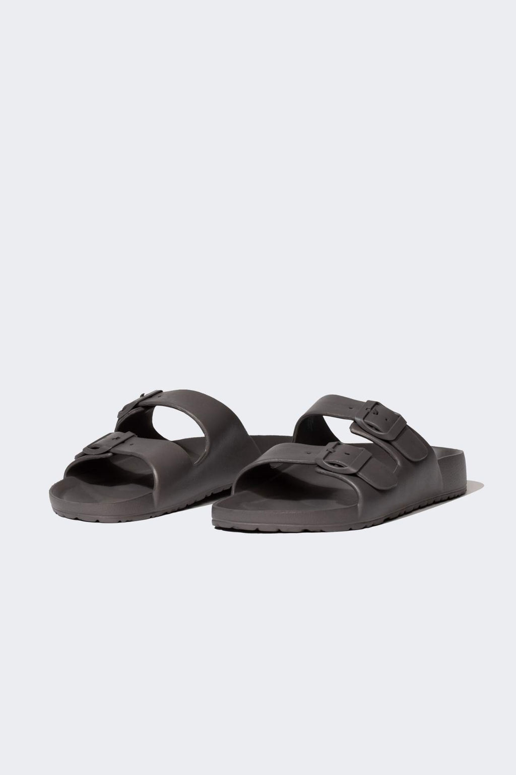 Erkek Duz Taban Cift Bantl? Eva Terlik - Defacto фото 4