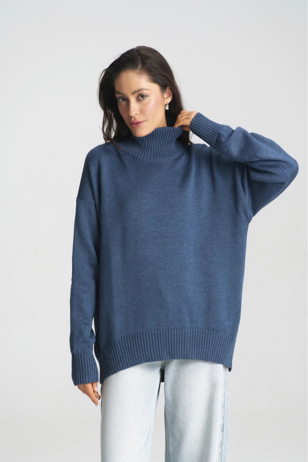 Свитер Cotton Classic Blue Melange