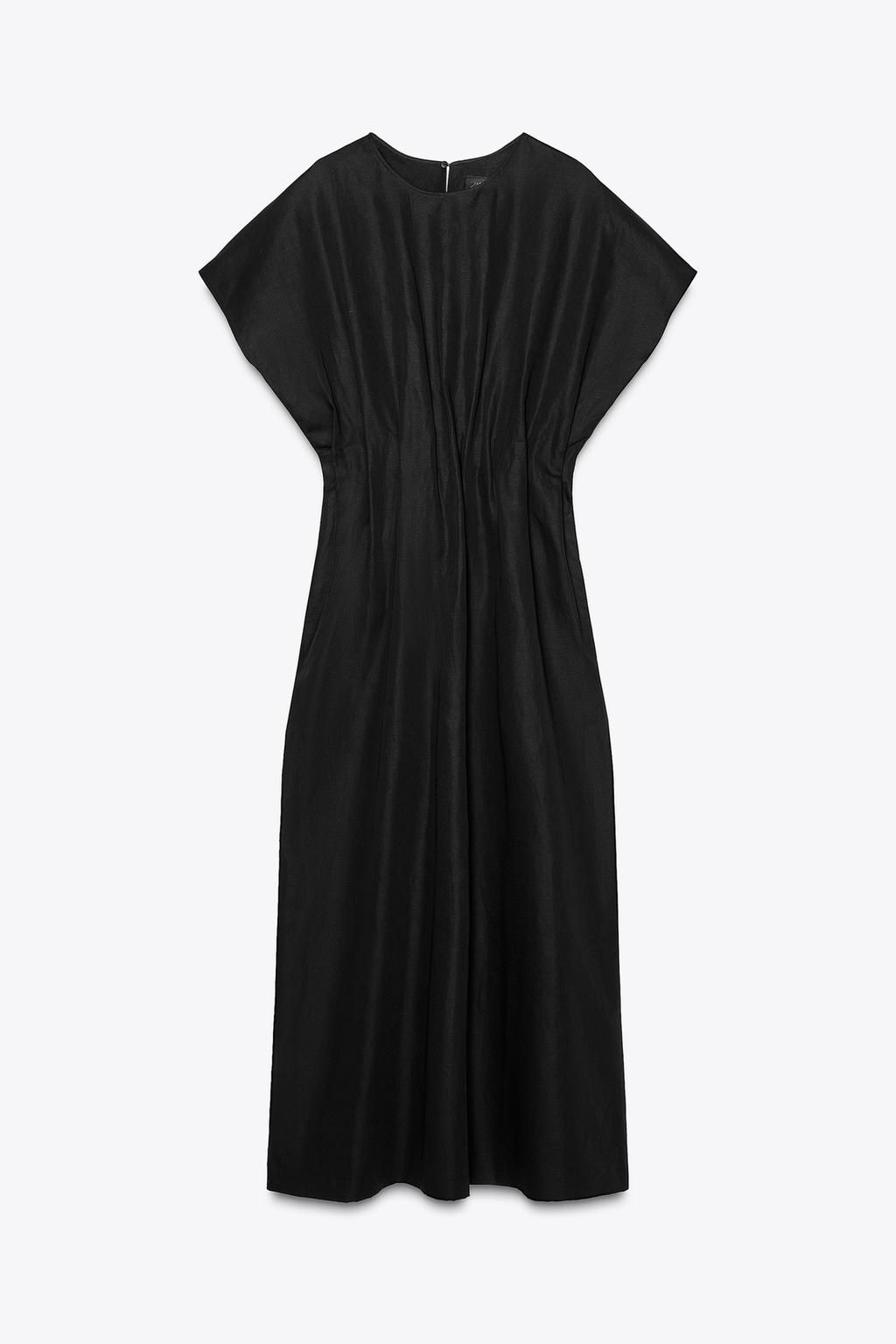 ZW COLLECTION PLEATED MIDI DRESS - Zara фото 7