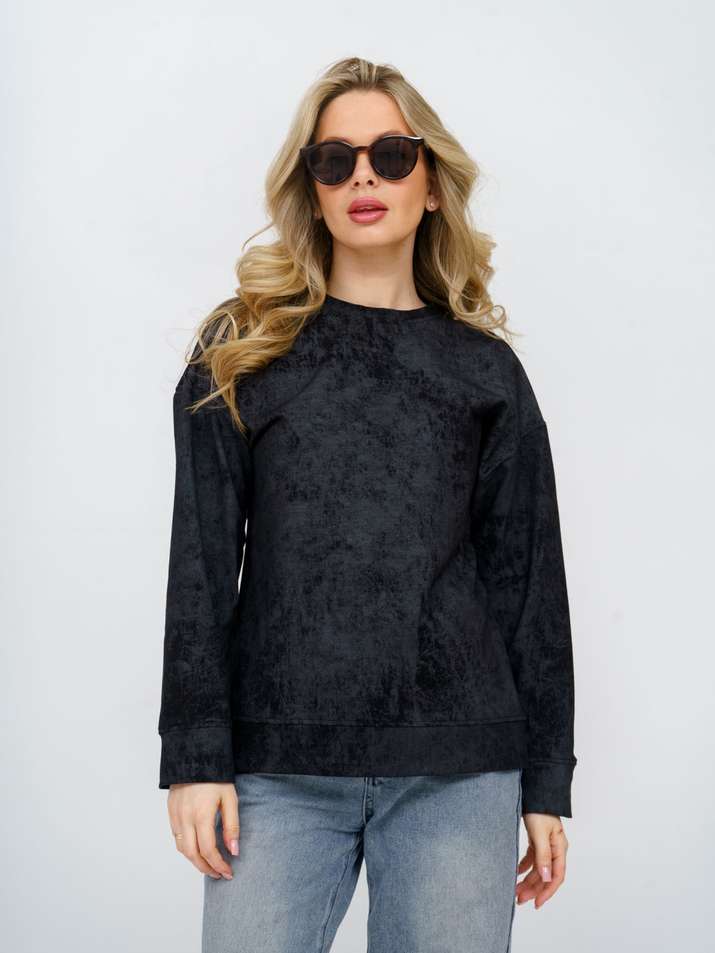 985 Свитшот винтаж из турецкого футера с лайкрой - Svetekst фото 41