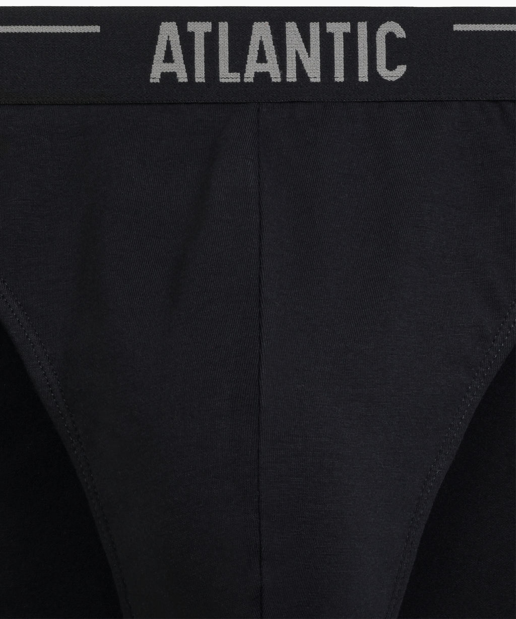 ATLANTIC 3MP-094 Трусы спорт Solid - набор (3 шт.) темно-фиолетовый + черный + темный хаки  фото 6