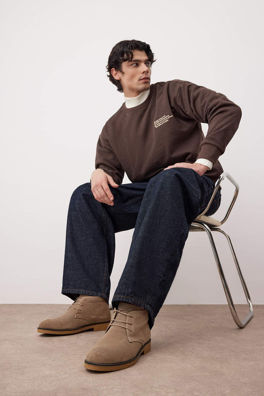 Siyah Hakiki Deri Yarma Suet Bagc?k Detayl? Chealsea Bot TAKAW26BO00017 - Trendyolmilla фото 9