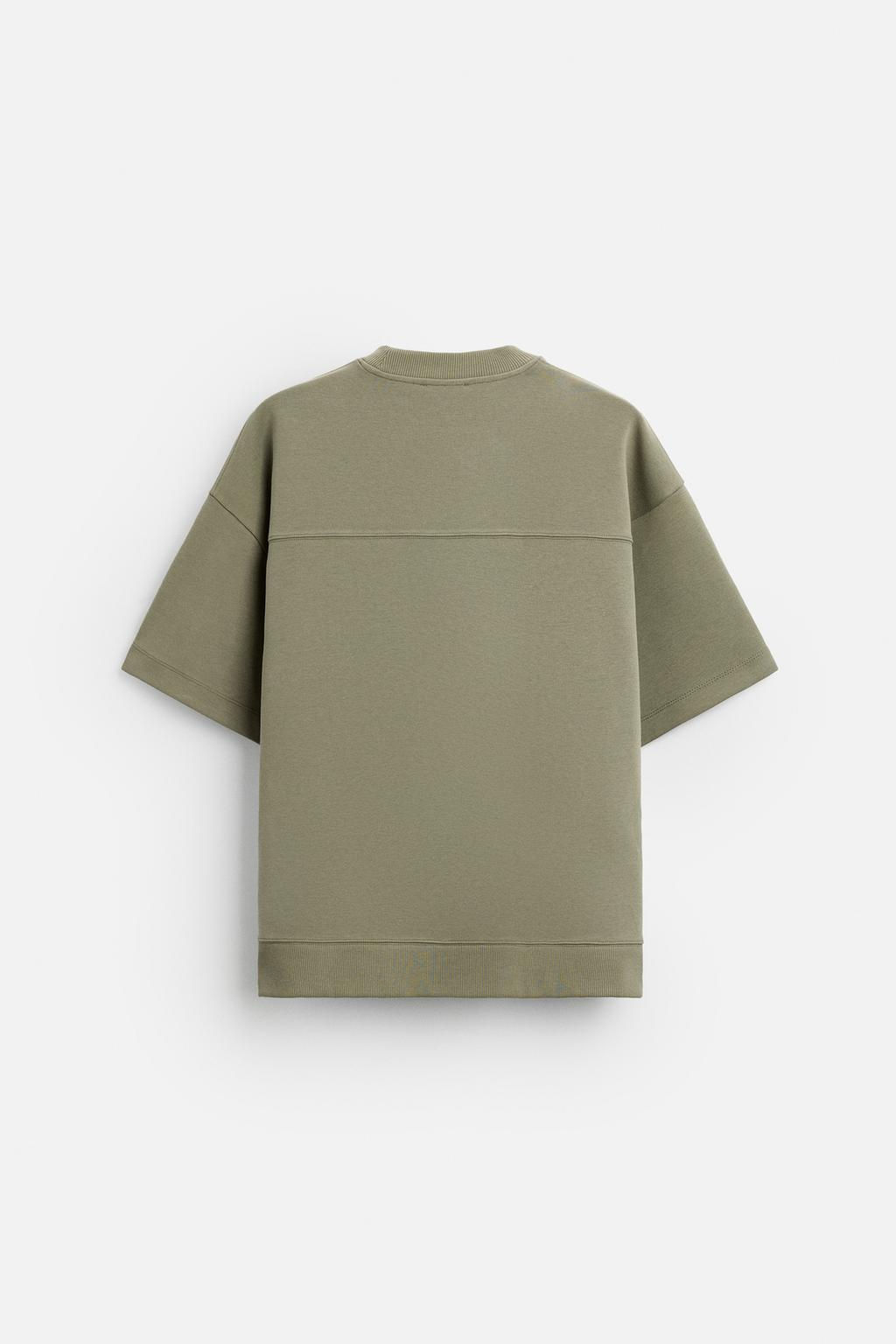 INTERLOCK TEXTURED SWEATSHIRT - Zara фото 31