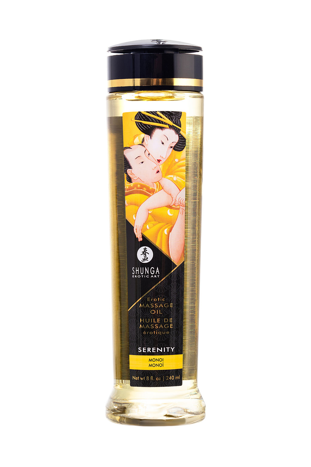Масло массажное для тела Shunga Моной (Serenity. Monoi), 240 мл.