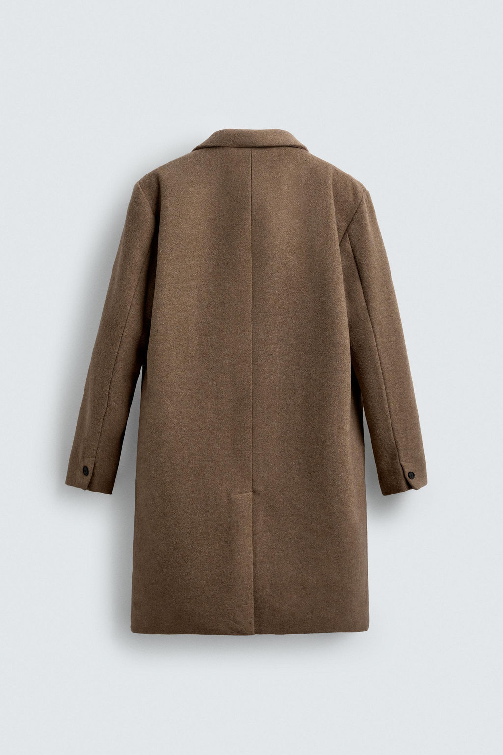 REGULAR FIT WOOL COAT - Zara фото 9