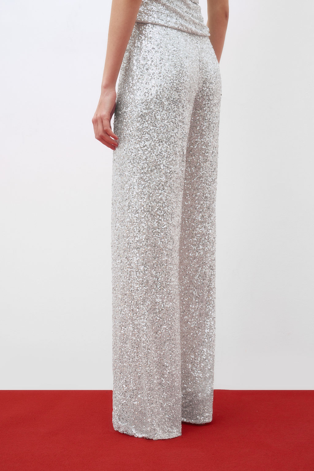 Брюки клеш из пайеток - Mollis фото 5