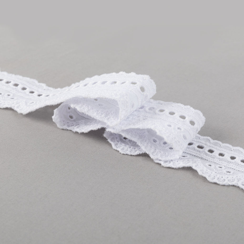 Шитье Gamma 38 мм GYEM-3802 в рулоне 9 м 0.2 м Турция белый