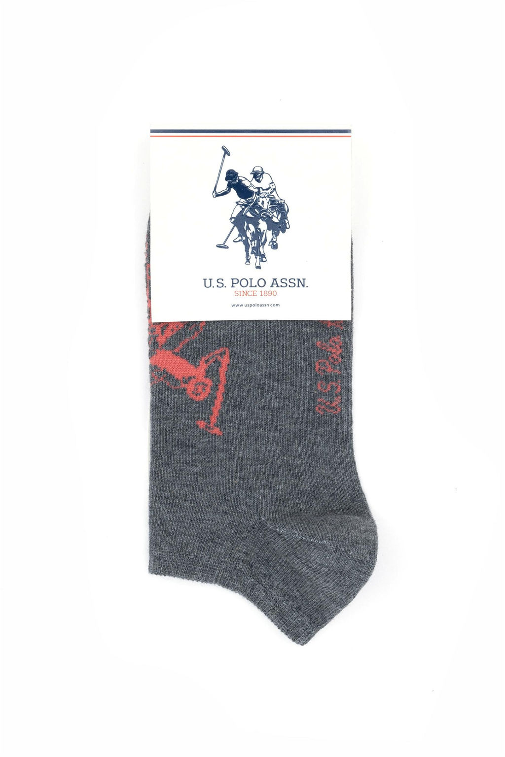 Женские носки-пинетки из двух частей Неожиданная скидка в корзине - U.s. polo assn фото 4