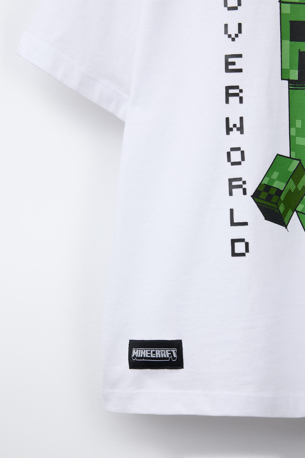 MINECRAFT  MOJANG AB.  PRINT T-SHIRT - Zara фото 3