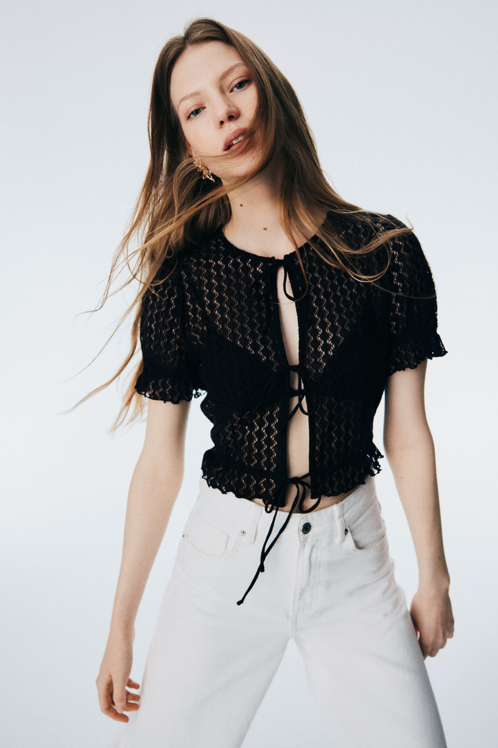 Top en punto pointelle - H&m фото 2