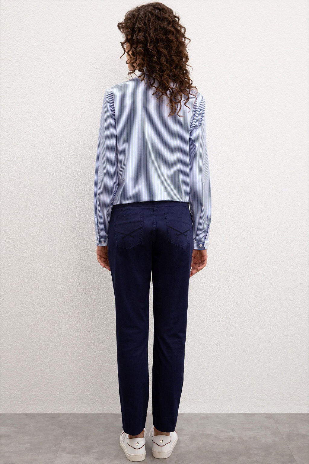 Женские темно-синие брюки Неожиданная скидка в корзине - U.s. polo assn фото 3