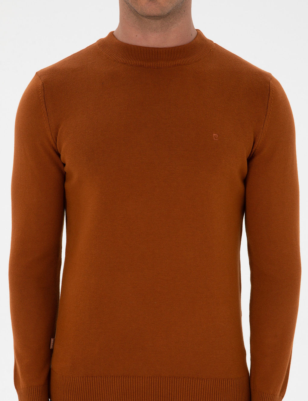 Pas Slim Fit _eyrek Yaka Basic Triko Kazak - Pierre cardin фото 6