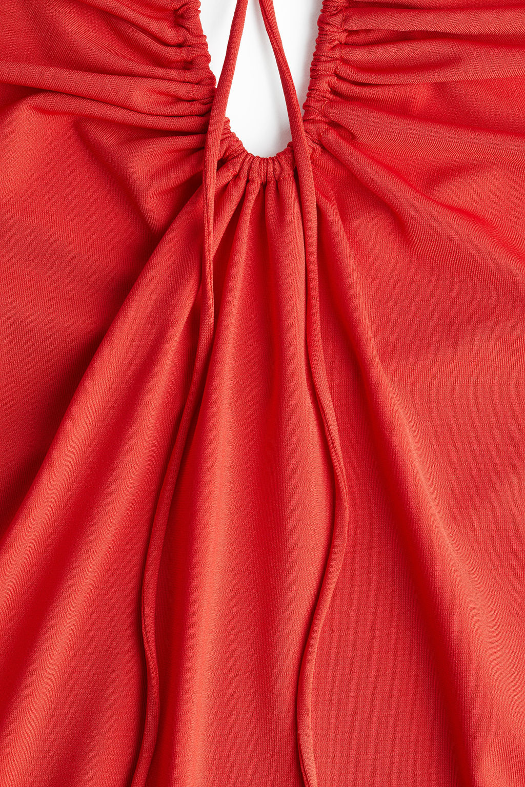 Vestido halter drapeado - H&m фото 2