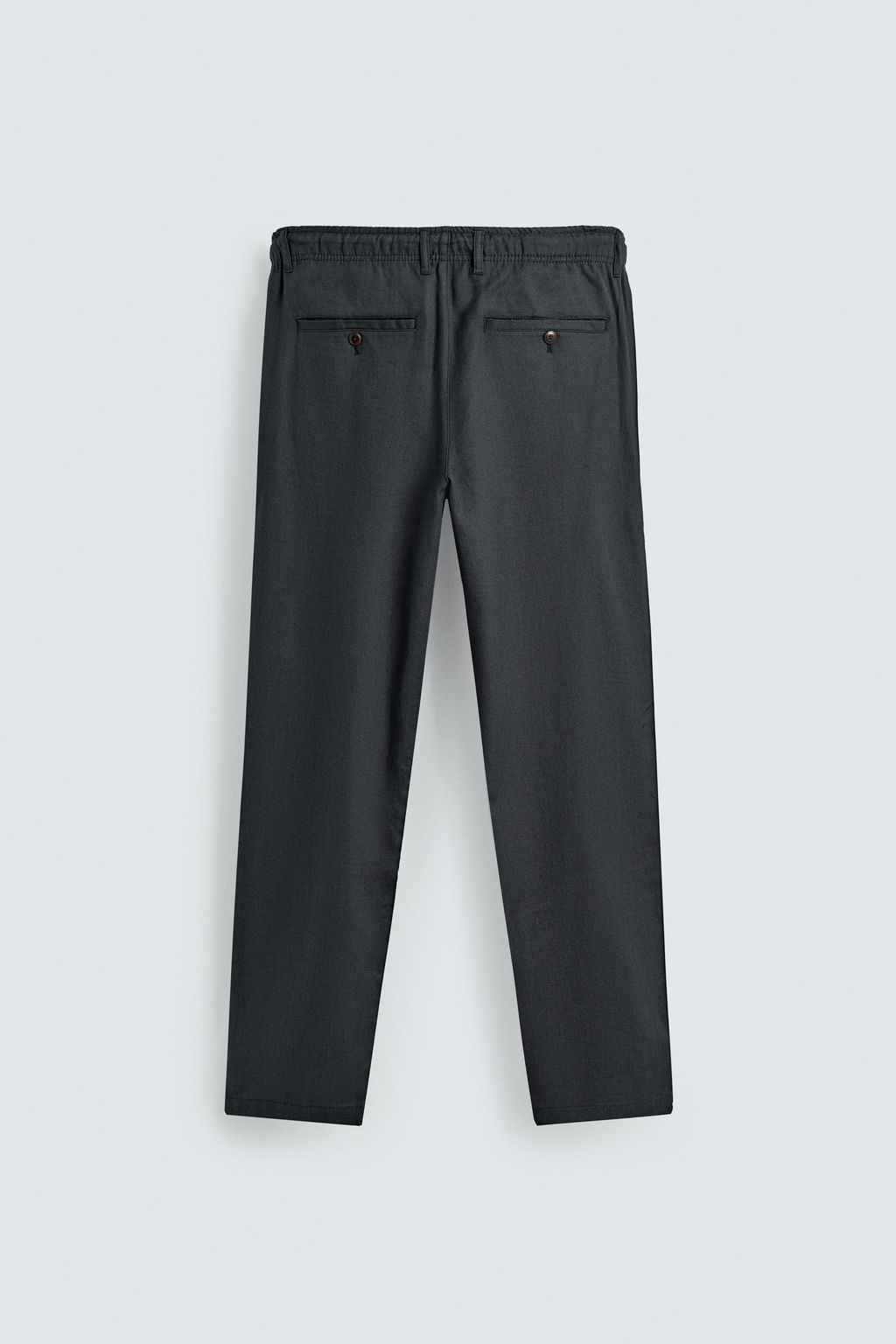 PANTAL?N RELAXED FIT ALGOD?N - LINO / Marr?n - Zara фото 8