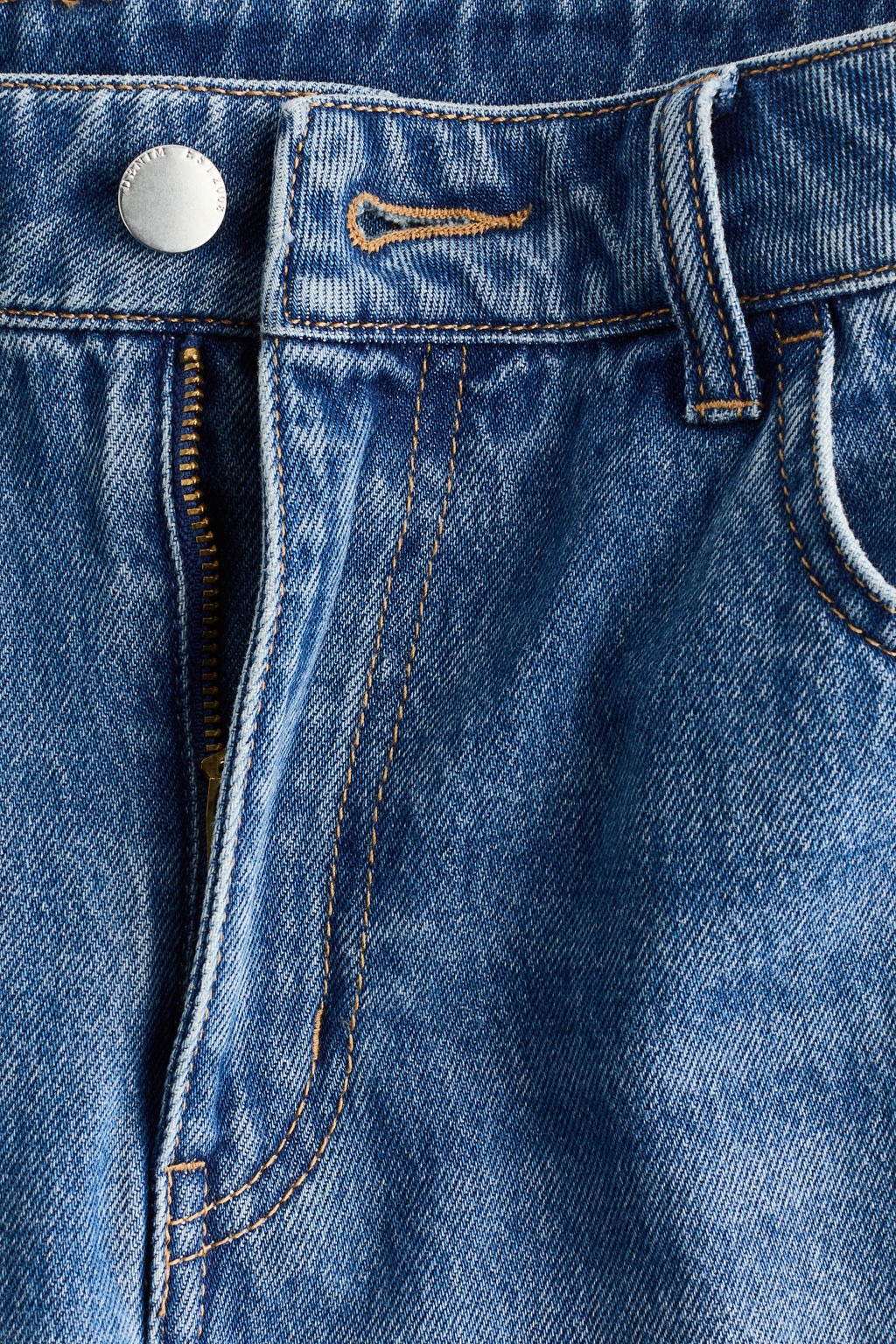 Vaquero con fular Straight High Waist - H&m фото 7