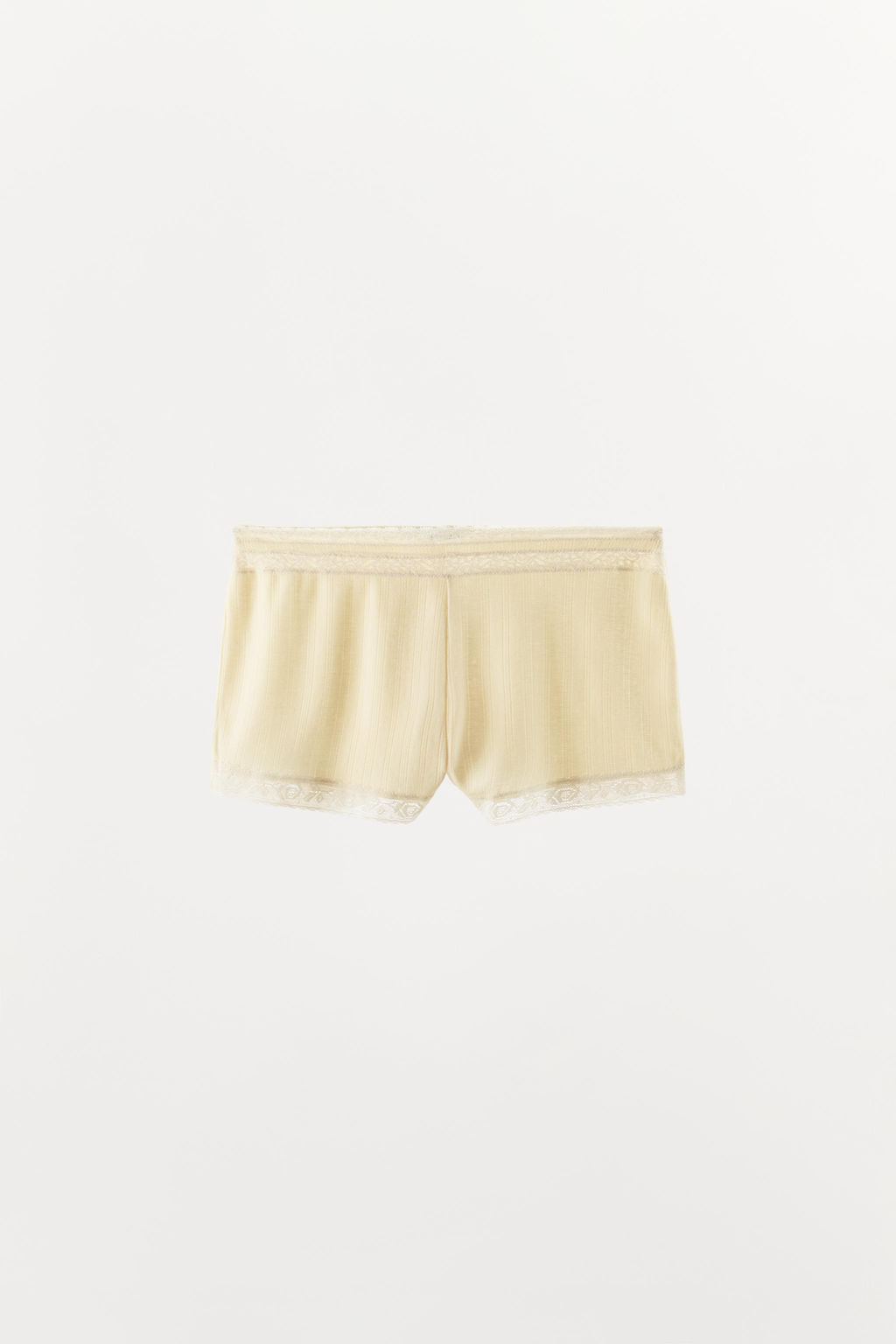 SHORTS POINTELLE ENCAJE / Crudo - Zara фото 4